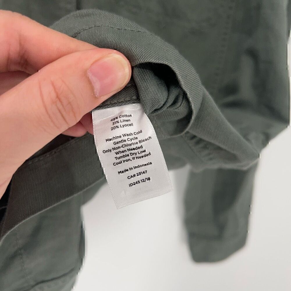 Talbots Green Utility Jacket - Picture 9 of 10
